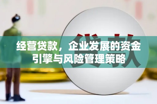 应县经营贷款，企业发展的资金引擎与风险管理策略