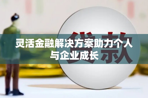应县灵活金融解决方案助力个人与企业成长