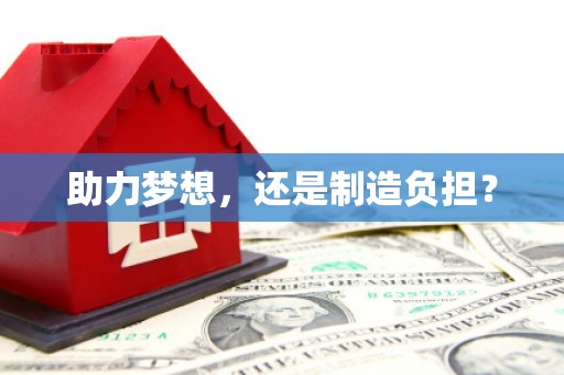 应县助力梦想，还是制造负担？