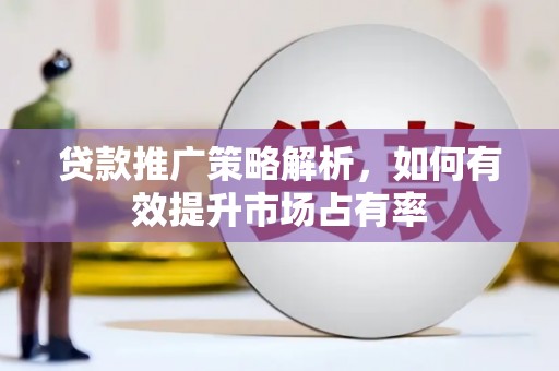 应县贷款推广策略解析，如何有效提升市场占有率