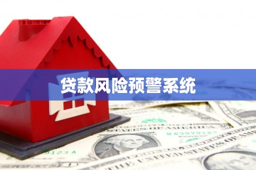 应县贷款风险预警系统