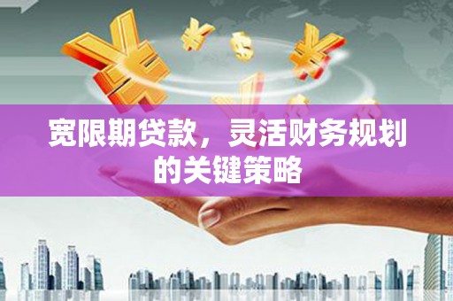 应县宽限期贷款，灵活财务规划的关键策略