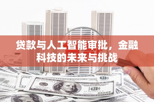 应县贷款与人工智能审批，金融科技的未来与挑战