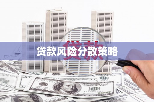 应县贷款风险分散策略