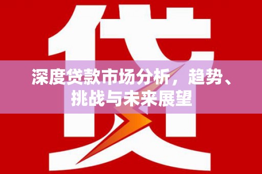 应县深度贷款市场分析，趋势、挑战与未来展望