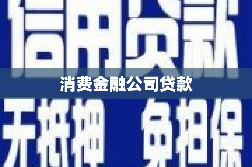 应县消费金融公司贷款