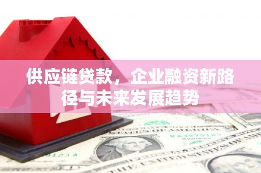 应县供应链贷款，企业融资新路径与未来发展趋势