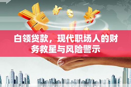 应县白领贷款，现代职场人的财务救星与风险警示