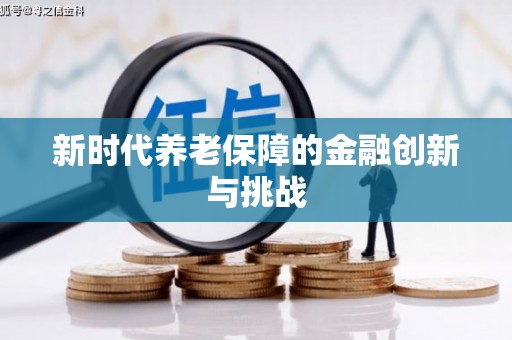 应县新时代养老保障的金融创新与挑战