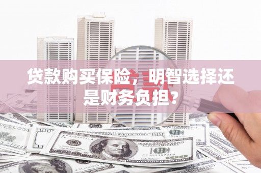 应县贷款购买保险，明智选择还是财务负担？