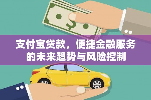 应县支付宝贷款，便捷金融服务的未来趋势与风险控制