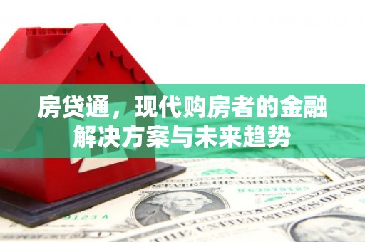 应县房贷通，现代购房者的金融解决方案与未来趋势