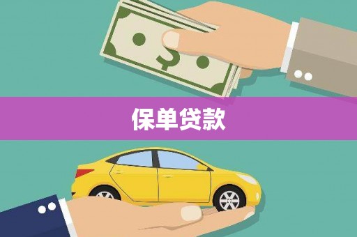 应县保单贷款