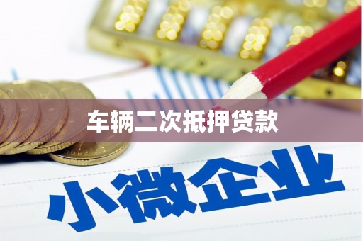 应县车辆二次抵押贷款