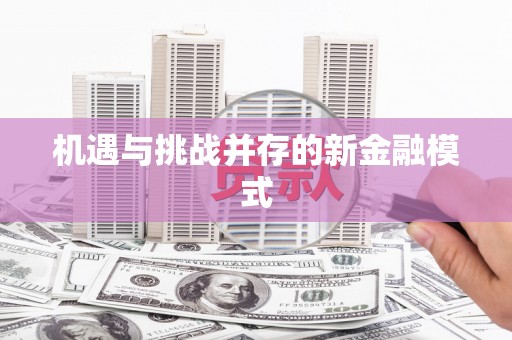 应县机遇与挑战并存的新金融模式