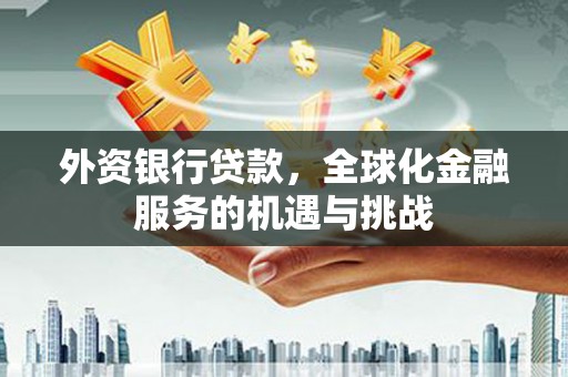 应县外资银行贷款，全球化金融服务的机遇与挑战