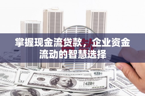应县掌握现金流贷款，企业资金流动的智慧选择