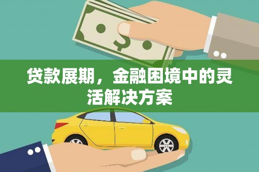 应县贷款展期，金融困境中的灵活解决方案
