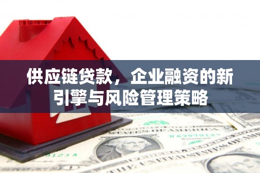 应县供应链贷款，企业融资的新引擎与风险管理策略