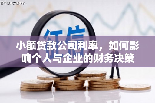 应县小额贷款公司利率，如何影响个人与企业的财务决策