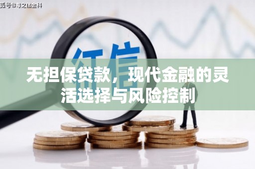 应县无担保贷款，现代金融的灵活选择与风险控制