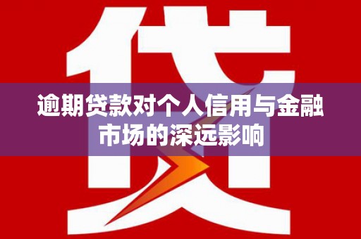 应县逾期贷款对个人信用与金融市场的深远影响