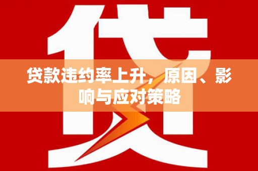 应县贷款违约率上升，原因、影响与应对策略