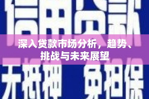 应县深入贷款市场分析，趋势、挑战与未来展望