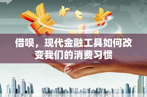 应县借呗，现代金融工具如何改变我们的消费习惯