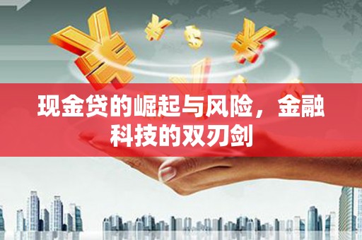 应县现金贷的崛起与风险，金融科技的双刃剑