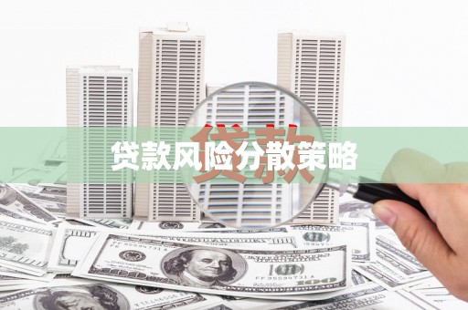 应县贷款风险分散策略
