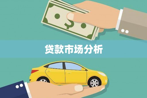 应县贷款市场分析