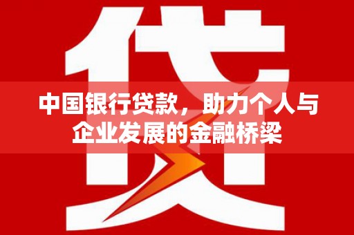 应县中国银行贷款，助力个人与企业发展的金融桥梁