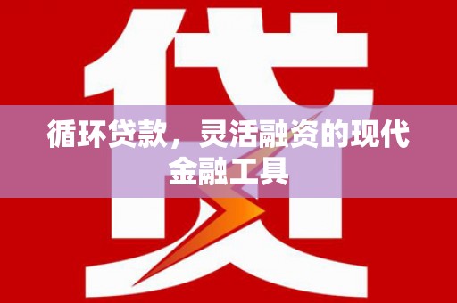 应县循环贷款，灵活融资的现代金融工具