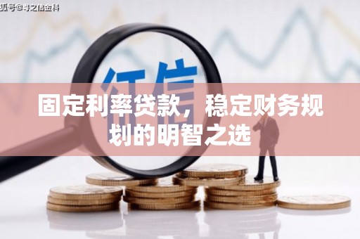 应县固定利率贷款，稳定财务规划的明智之选