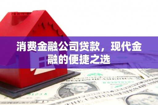 应县消费金融公司贷款，现代金融的便捷之选
