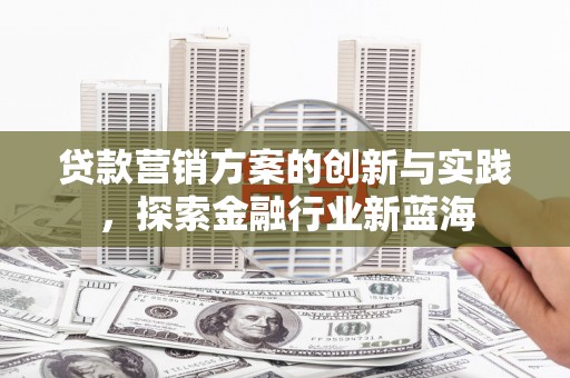 应县贷款营销方案的创新与实践，探索金融行业新蓝海