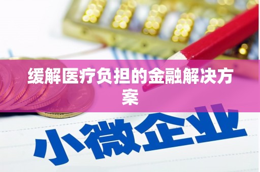 应县缓解医疗负担的金融解决方案