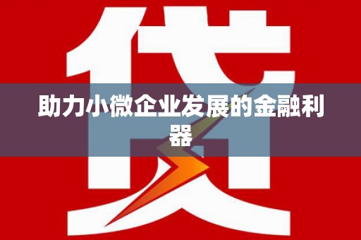 应县助力小微企业发展的金融利器